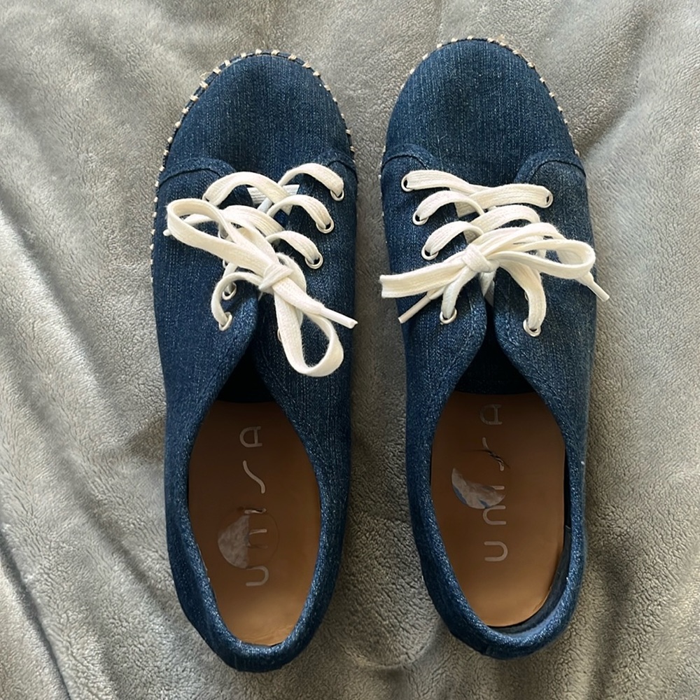 Unisa lace up espradrille sneakers